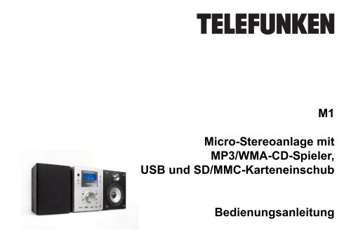 Wie Sie allgemeine Geräte- Funktionen bedienen - Telefunken