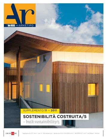 Download ARK_N57-SostenibilitÃ  costruita SUPPL - Architetti nell ...