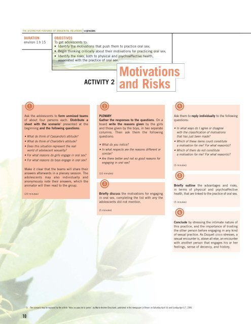 Intimacy in adolescent sexual relations - MSSS/Notice/Copyright ...