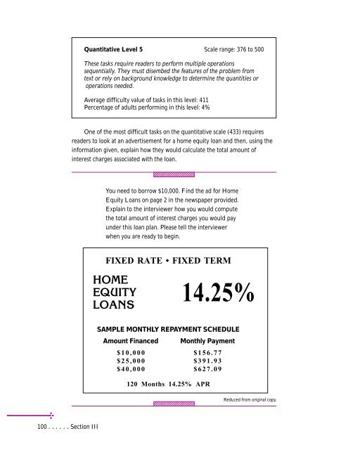 Adult Literacy in America - National Center for Education Statistics ...