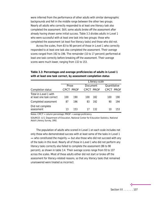 Adult Literacy in America - National Center for Education Statistics ...