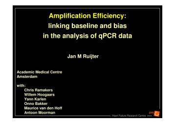 Amplification Efficiency: linking baseline and bias in the analysis of ...