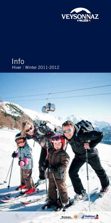 Brochure hiver 2011-2012 - Veysonnaz