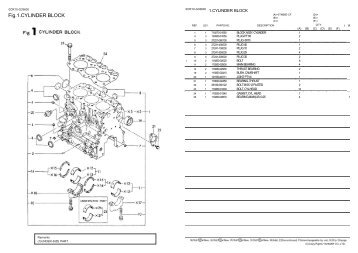 0CR10-G33600:1.CYLINDER BLOCK - LSM Diesel Denmark