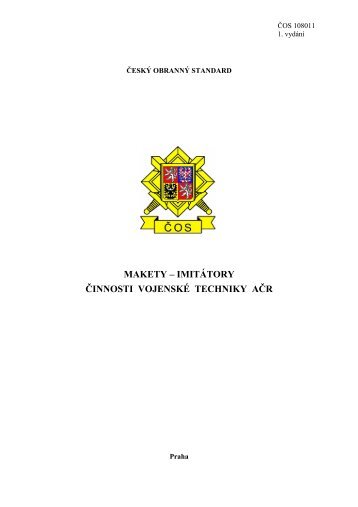 108011 - Odbor obrannÃ© standardizace