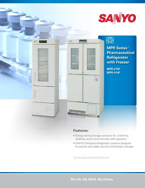 sanyo pharmaceutical refrigerator