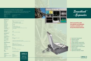 Soundbook_Expander Measurement System - Sinus Messtechnik ...