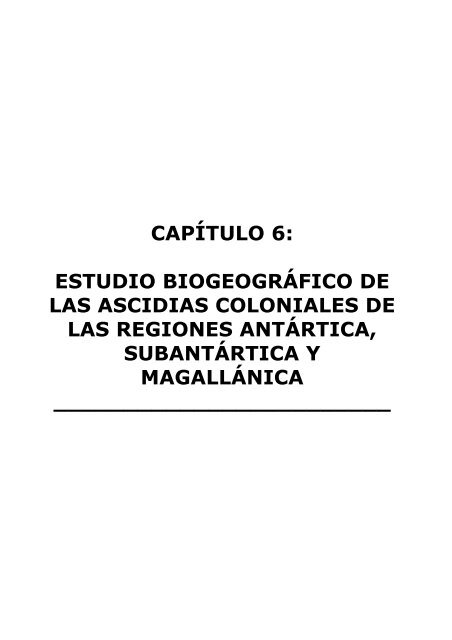 Tesis Doctoral Ascidias antÃ¡rticas Mercedes Varela.pdf - e-IEO