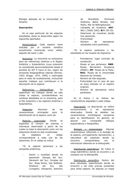 Tesis Doctoral Ascidias antÃ¡rticas Mercedes Varela.pdf - e-IEO