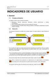 Instrucciones de Uso - Indicadores del Usuario.pdf - las estadÃ­sticas ...