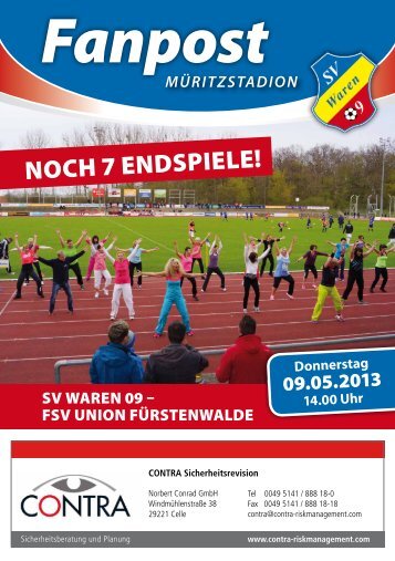Die Ausgabe im PDF-Format. - SV Waren 09