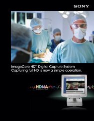 ImageCore HD™ Digital Capture System Capturing full HD is ... - Sony