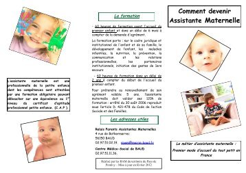 Comment devenir Assistante Maternelle - Mairie de Baud