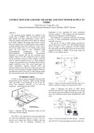 conduction emi and emc measurement and testing in nsrrc power ...