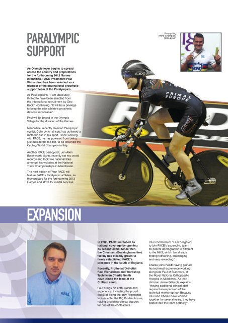 Issue 13 - Winter 2011/12 - PACE Rehabilitation