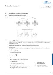 Schraubenverbindungen - Keller & Kalmbach GmbH