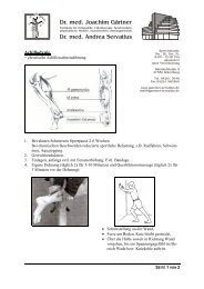 Merkblatt - Dr. med. Joachim Gärtner & Dr. med. Andrea Servatius