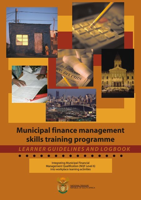 Municipal Finance Management Skills Training Programme - MFMA ...