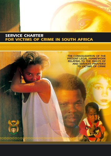 Service Charter for Victims of Crime - National Prosecuting Authority