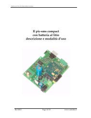 Il pic-sms compact con batteria al litio descrizione e ... - Carrideo