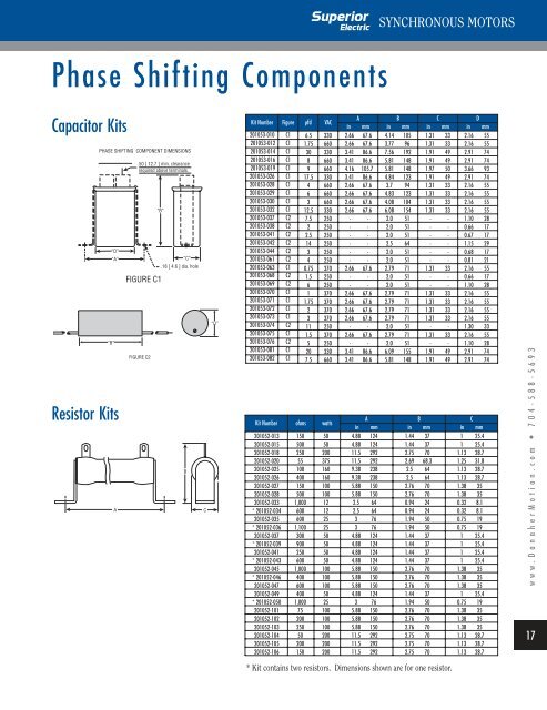 SYNCHRONOUS MOTORS