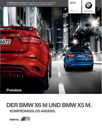DER BMW X6 M UND BMW X5 M. - 7-Forum