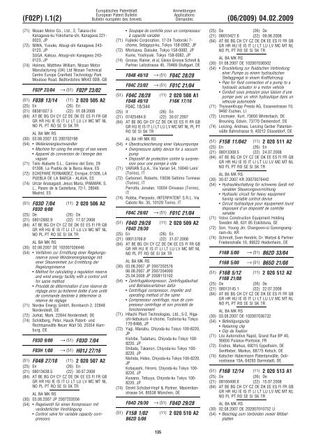 Bulletin 2009/06 - European Patent Office