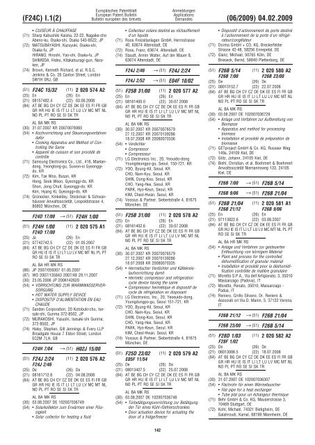 Bulletin 2009/06 - European Patent Office