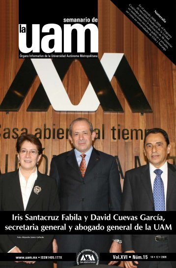 Iris Santacruz Fabila y David Cuevas GarcÃ­a, secretaria general y ...
