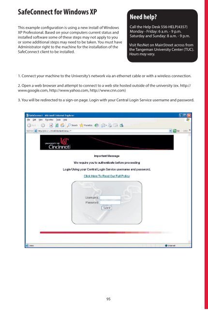 Safeconnect For Windows Xp Directories