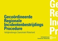 Informatieboekje GRIP - Veiligheidsregio Zaanstreek-Waterland