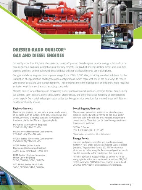 Dresser-Rand Overview Brochure