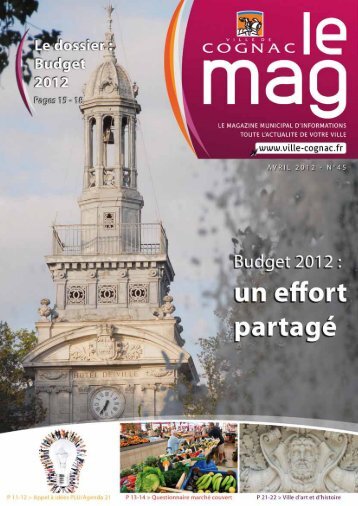 Cognac Mag mars mai 2012 - Ville de Cognac