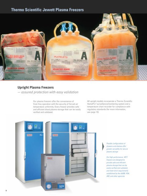 Thermo Scientific JewettÂ® Refrigerators and Freezers