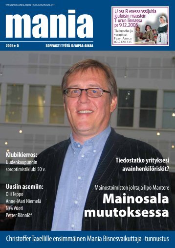 Lataa tÃ¤stÃ¤ PDF - Manialehti.fi