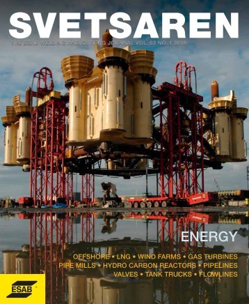 Svetsaren 1/2008 - Esab