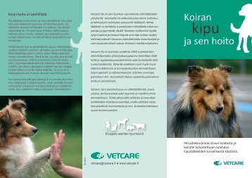 Lataa PDF - Vetcare