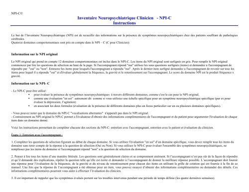 l'état de la question dans un mémoire