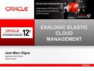 Administration Exalogic Elastic Cloud