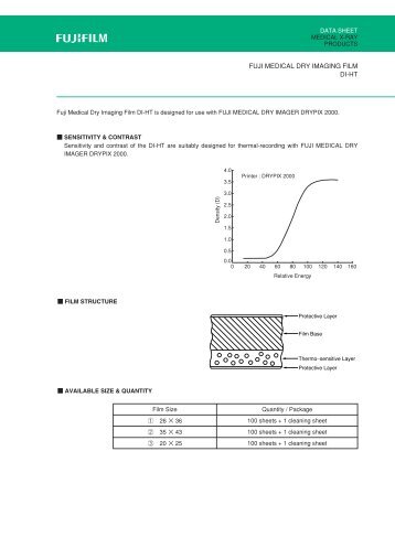 FUJI MEDICAL DRY IMAGING FILM DI-HT - Del Medical
