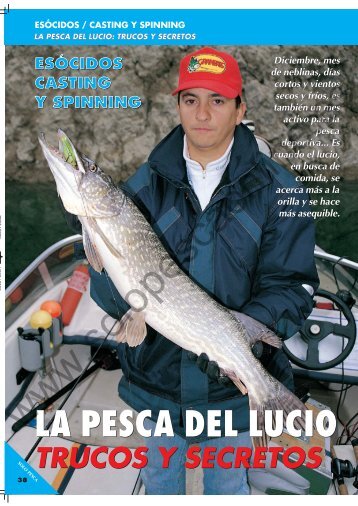 LA PESCA DEL LUCIO LA PESCA DEL LUCIO - Solopescaonline.es