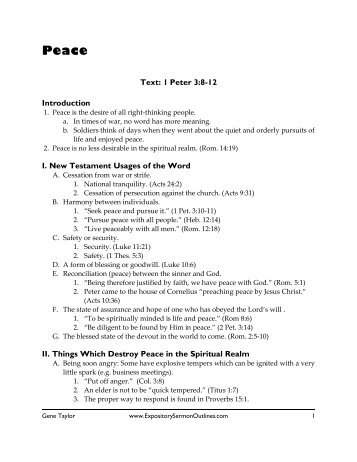 wedding sermons outline