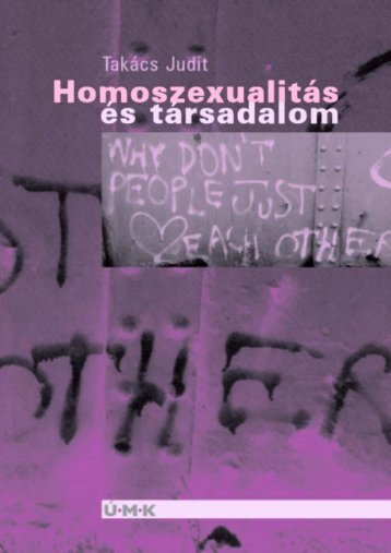 HomoszexualitÃ¡s Ã©s tÃ¡rsadalom - MEK