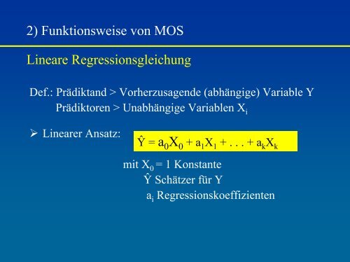 Model Output Statistics