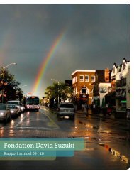 Fondation David Suzuki - David Suzuki Foundation