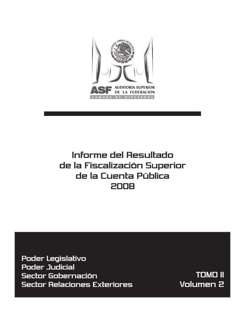 Volumen 2 - Auditoría Superior de la Federación