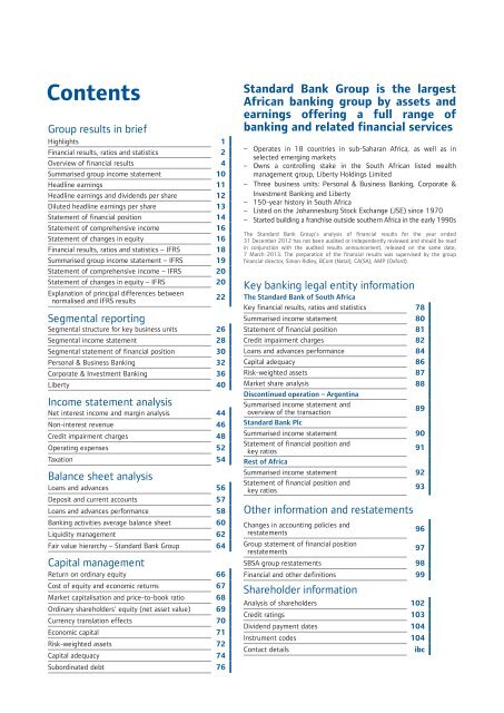 Standardbank Cover.indd - Standard Bank - Investor Relations