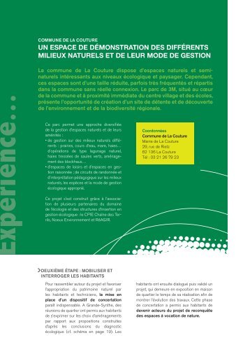 CERDD : La gestion différenciée - Conseil Général du Nord