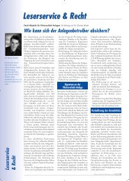 Was ist zu beachten ? (PDF-Datei) - Rechtsanwalt Dr. Thomas Binder