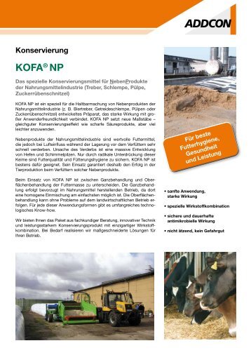 KOFAÂ® NP - Addcon